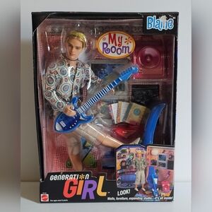 Generation Girl Blaine My Room Guitar Chair Mattel 50160 New In Box 2000